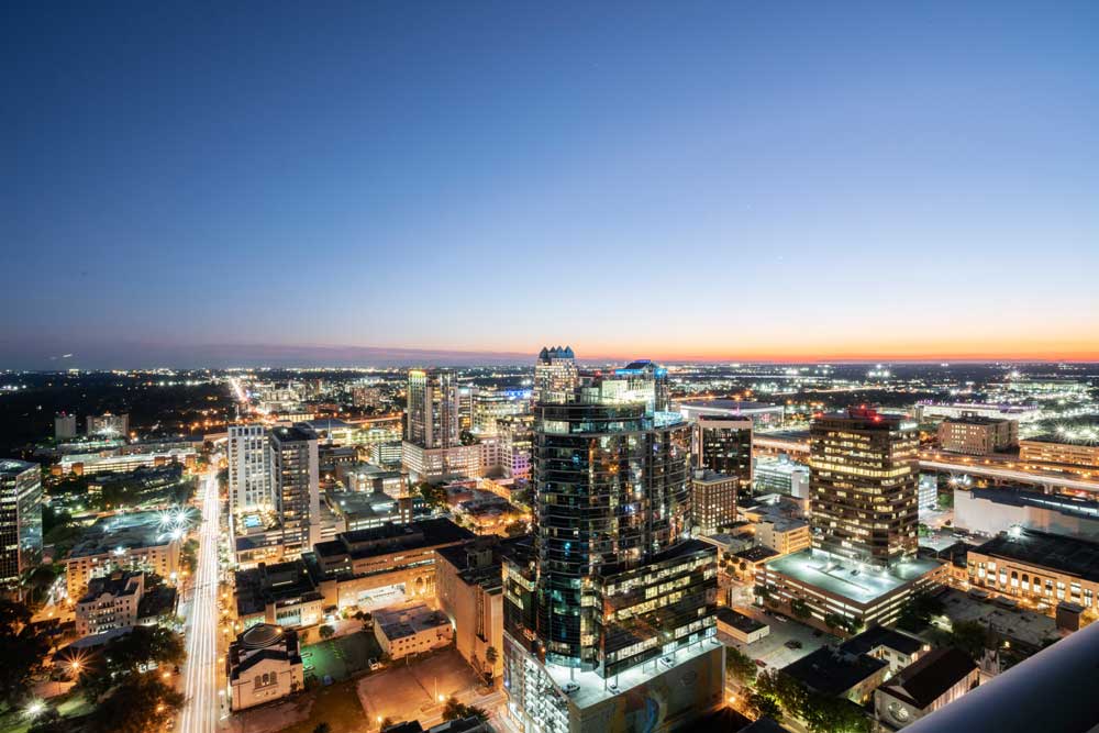 Downtown-Orlando-Skyline-Night